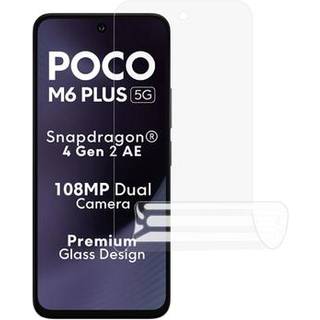 Xiaomi Poco M6 Plus Beskyttelsesfilm - Gennemsigtig