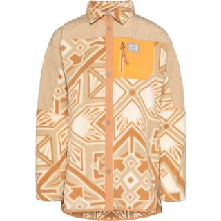 Kari Traa Women's Rothe Jacket Shirt Fleecejakke Damer størrelse L farve beige