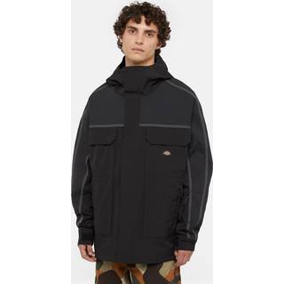 Dickies Ronan Hooded Jacket Softshelljakke Herrer størrelse S farve sort