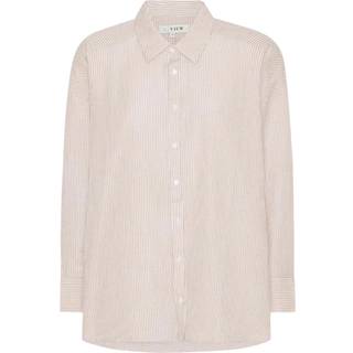 A-View - Sonja Shirt - 077 Sand/White