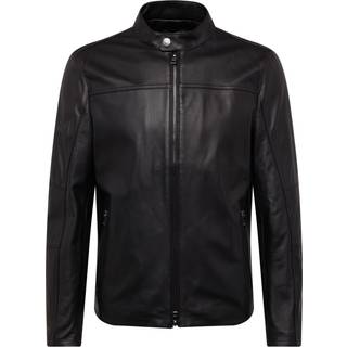MK Leather Racer Jacket - Black - Michael Kors