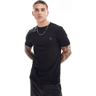 Timberland Black Cotton Men T-Shirt