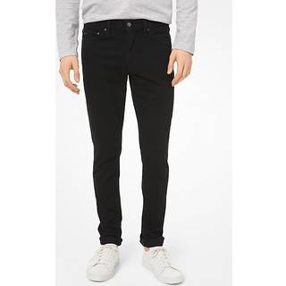 MK Skinny-Fit Stretch-Cotton Jeans - Black - Michael Kors - 28X32