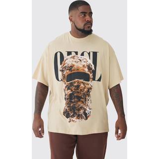 Mens Sand Plus OFCL Balaclava Graphic T-Shirt