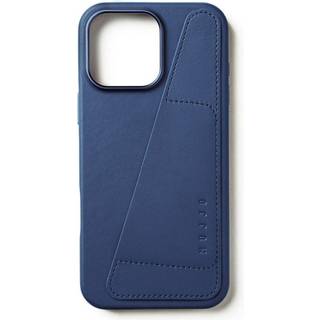 Mujjo Full Leather Wallet (iPhone 16 Pro Max) - pung-etui - Blå