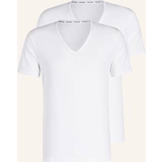 Calvin Klein 2-Pack Modern Cotton Stretch T-Shirts - White