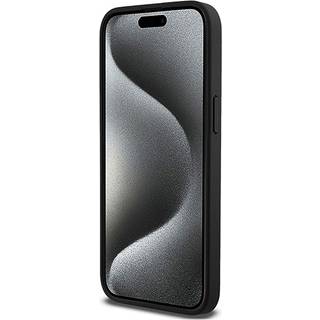 iPhone 15 Pro Max DKNY Repeat Pattern Stack Logo Cover - MagSafe-kompatibel - Sort