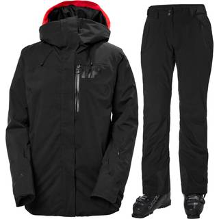Helly Hansen Legendary/Snowplay skisæt, dame, sort/rød