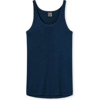 Schiesser Herren Unterwäsche blau Reine Baumwolle unifarben