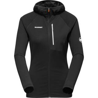 Mammut Women's Aenergy Light Midlayer Hooded Jacket Fleecejakke Damer størrelse L farve sort