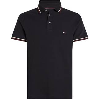 Tommy Hilfiger Herren Polo-Shirt schwarz Slim Fit