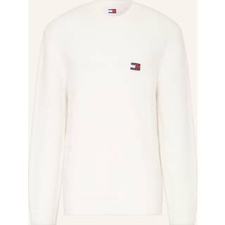 Tommy Jeans Logo Knit Jumper White