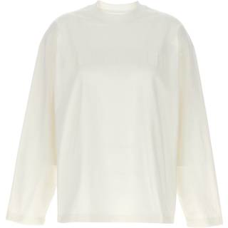 Jil Sander Logo cotton jersey sweatshirt - white - XS