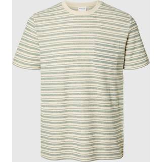SLHSUNE STRIPE POCKET SS O-NECK TEE
