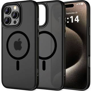iPhone 16 Pro Max Tech-Protect MagMat Bagside Cover - MagSafe Kompatibel - Mat Sort