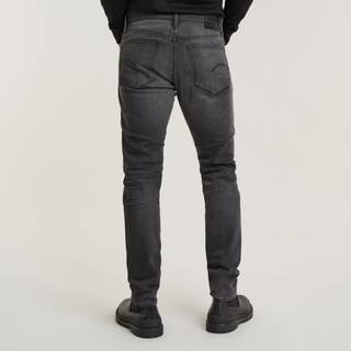 3301 Slim Jeans - Black - Men