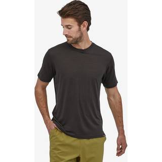 Patagonia Cap Cool Merino Shirt Merino-shirt Herrer størrelse XXL farve beige