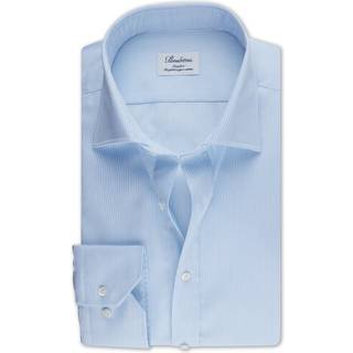 Stenströms Herren Hemd blau gestreift Comfort Fit