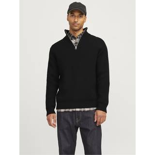 Walt half Zip Striktrøje, Black, XXL