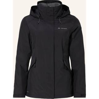 Vaude Women's Rosemoor 3in1 Jacket II 3 i 1-jakke Damer størrelse 34 farve sort