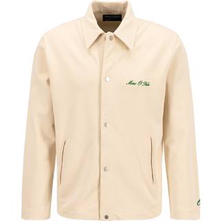 Marc O'Polo Herren Overshirt beige unifarben