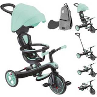Globber Trehjulet Cykel Explorer 4-in-1, Mintgrøn