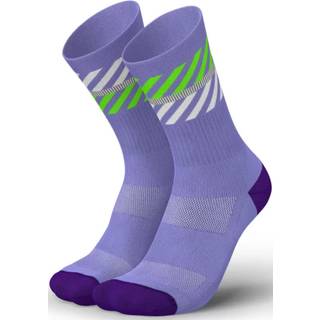 Incylence Merino Light Lanes Strømper 35-38 i Lilla - Kompression og Uld-mix til løb og træning