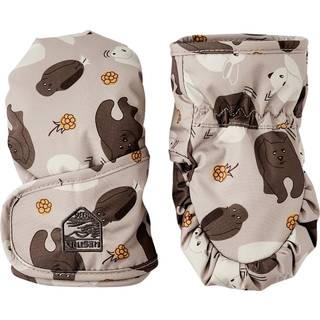 Hestra Kid's Hygge Mitt Handsker Børn størrelse 3 farve brun