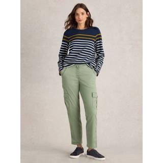 White Stuff White Stuff Green Everleigh Cargo Trousers
