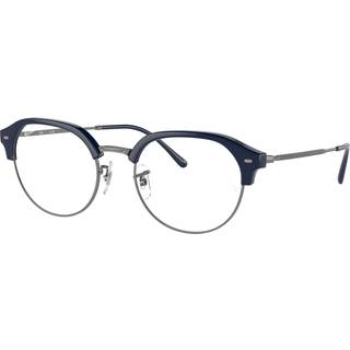 Ray - Ban Unisex RX7229 8210 Optiske stel Injiceret Blå Transparent Geometrisk Normal