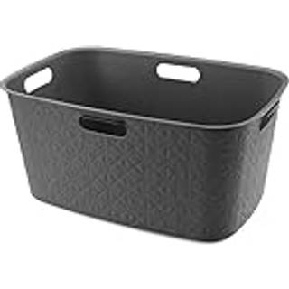 Curver vasketøjskurv 45 liter grå