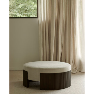 Ethnicraft, Roller Max Pouf Ø85 cm