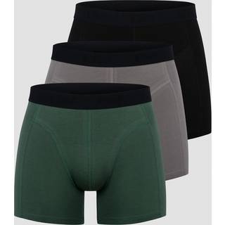 Boxer 3-pack Black/Grey/Moss