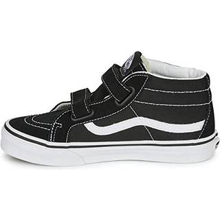 Vans - Youth Sk8-Mid Shoes (8-14 years), Black, Size: 39 - Black - 39