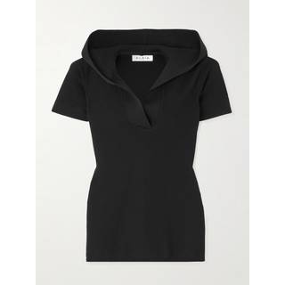 AlaÃ¯a Cropped knit top - black - XS