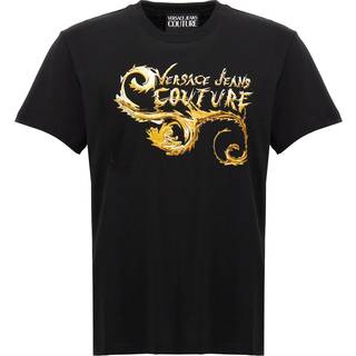 Versace Jeans Couture Slim Fit T Shirt Black