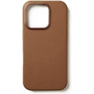 Mujjo Fuld Læder Taske (iPhone 16 Pro) - Brun