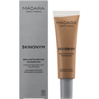 MÁDARA SKINONYM Semi-Matte Peptide Foundation #75 AUBURN - 30 ml