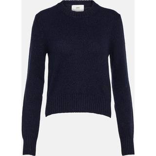 Ami Paris Ami de CÅur cashmere-blend sweater - blue - XS