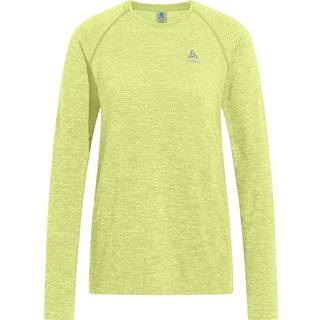 Odlo Essential Seamless Long Sleeve Women - Lime, Size M - lime