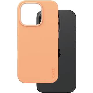 CARE by PanzerGlass iPhone 16 Pro FASHION Fearlessly Fashionable Cover - MagSafe Kompatibel - Peach Fuzz