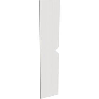 Garderobeindretning Eira Light, stor låge, hvidpigmenteret krydsfinér, rumbredde 220 mm