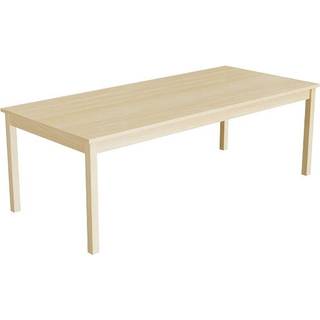 Bord Lovis 601, 1800x800 mm Højde 600 mm med birk laminat, birk understel