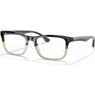 Ray - Ban Unisex RX5279 5540 Optiske stel Acetat Grå Transparent Firkantet Normal