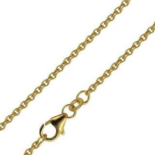 trendor 75186 Halskette für Anhänger 14 Karat Gold 585 Ankermuster
