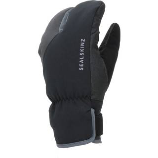 Sealskinz Waterproof Extreme Cold Weather Cycle Split Finger Glove Black/Grey, S