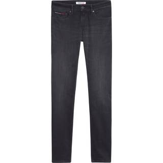 Scanton Slim Fit Black Jeans