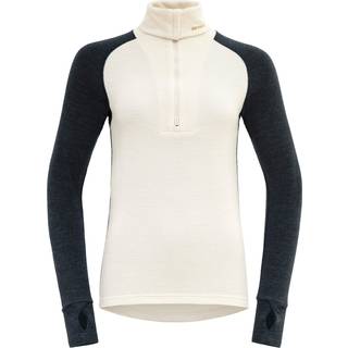 Devold Women's Expedition Merino Silk Zip Ink/offwhite, XL