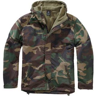 Brandit Windbreaker m. Lynlås Woodland - 5XL