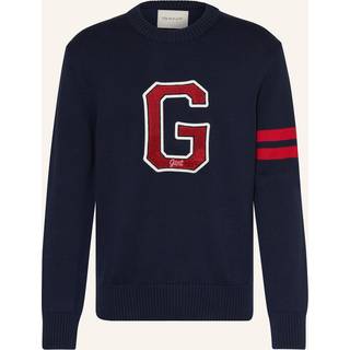 Graphic Sweater, Evening Blue, XXL